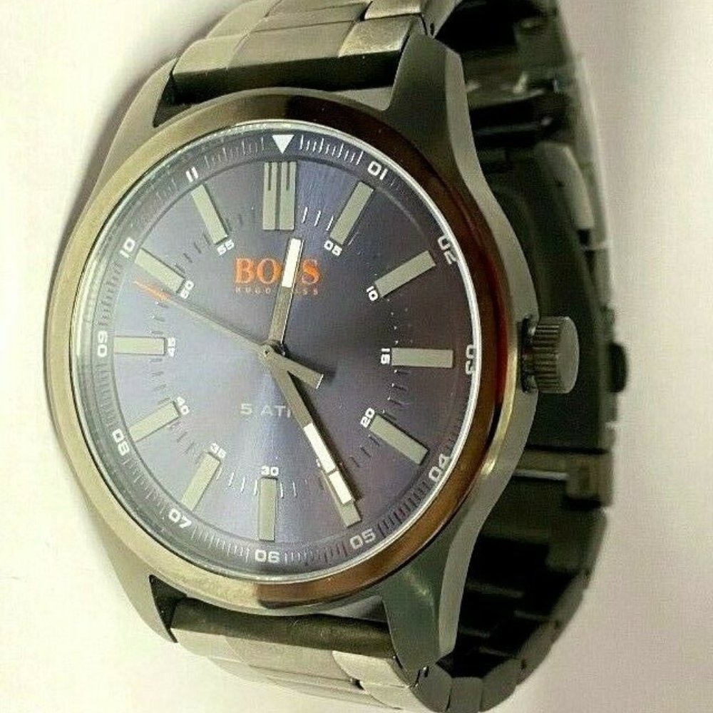 Hugo Boss Orange Blue Dial Stainless Steel Men's